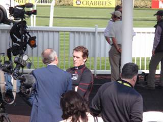 AP interviewed pre-race.jpg