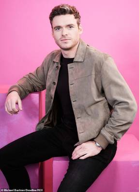 Speaking out: Bodyguard star Richard Madden has admitted he fears he's projecting an 'unrealistic body image' to other men